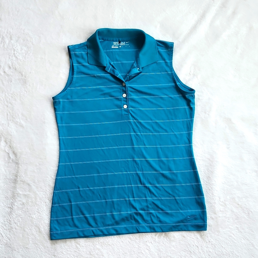 Ladies Nike Golf Tour Performance Polo Sz M